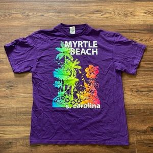 Vacation Tee womens size L Myrtle Beach